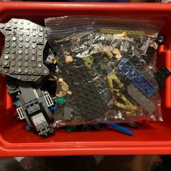 Lots of legos and other older toys
