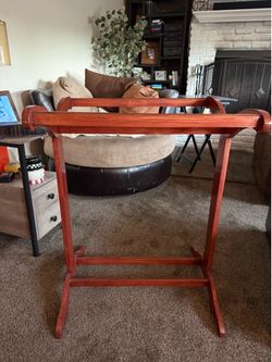 Wooden Quilt/Blanket Rack