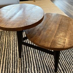 Solid Wood End Table