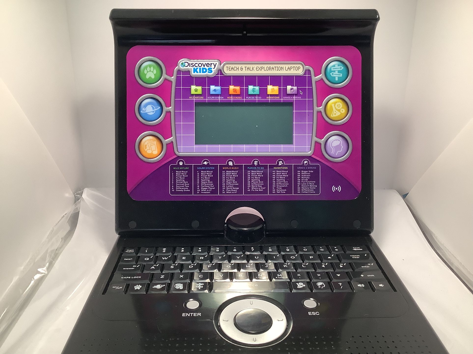 Discovery Kids Teach and Talk Exploration Laptop
