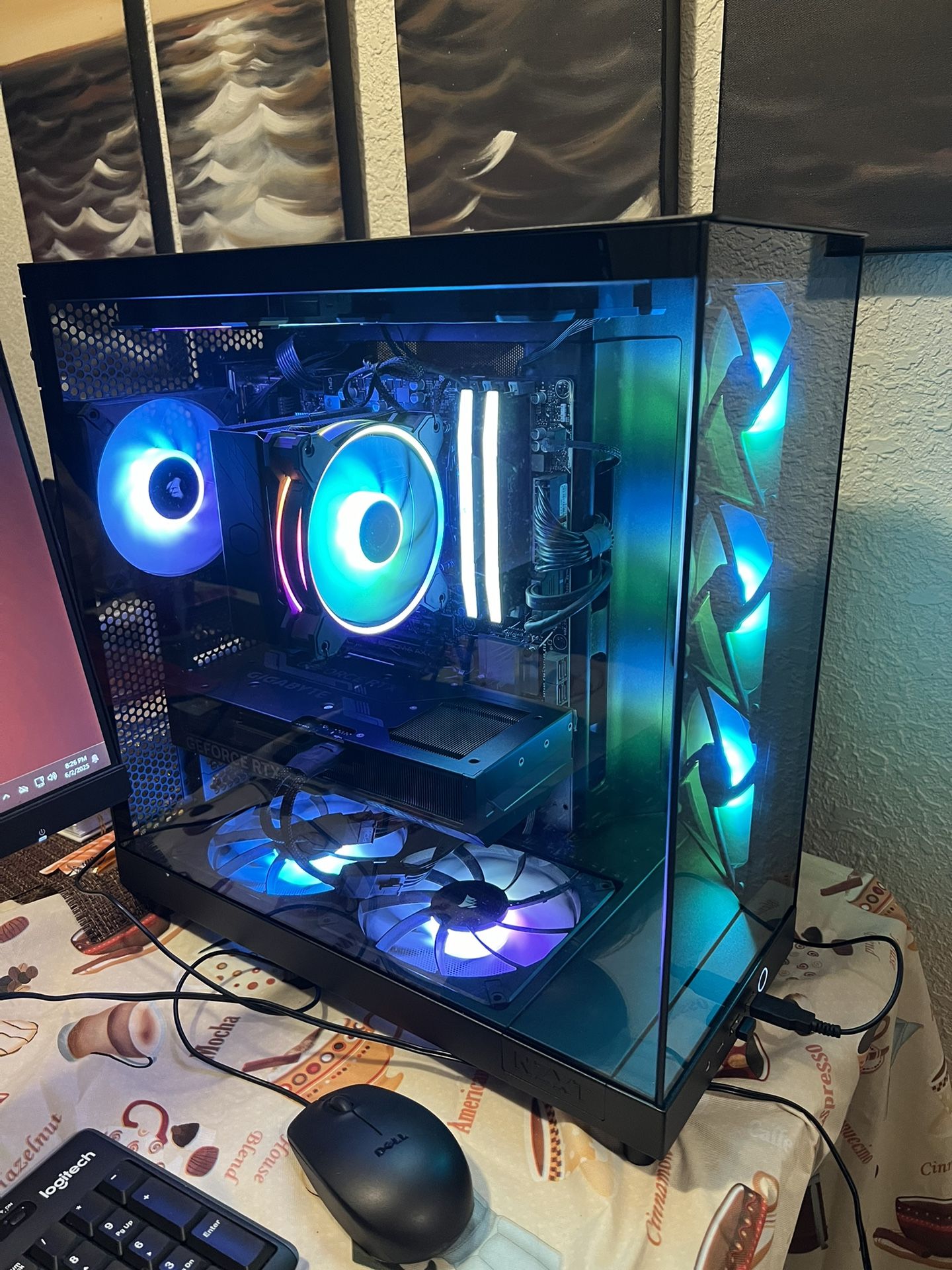 New Build High End Gamin PC Ryzen 7 7700 RTX 4070 Super 12GB Edition Amazing Gaming PC