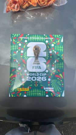 2026 World Cup Hard Cover Sticker Book Mexico Edition