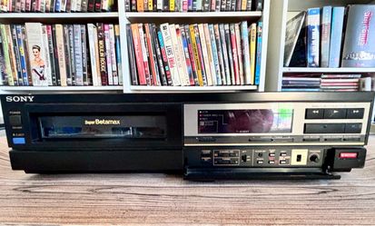 Sony Betamax SuperBetamax SL-250 Beta VCR