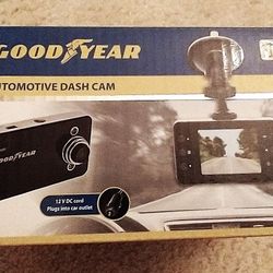 Automotive Dash Cam- Goodyear 1080P, model GY1602, NEW sealed, 2.2 inch screen, microphone and G-sensor- 

