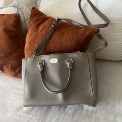 Michael, Kors, purse, in gray