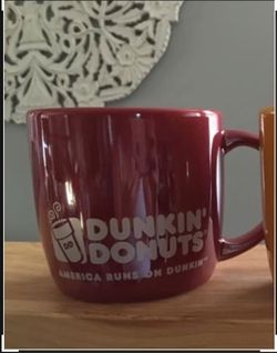 Dunkin donut mug
