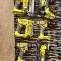 Ryobi One+ 18v 6 Pc Tool Set