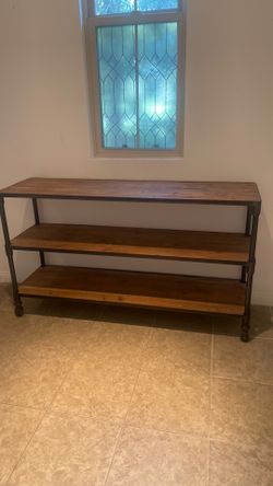 Restoration hardware console