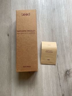 Men’s Leadead Heavy Duty Shoe Insoles (Size XS)