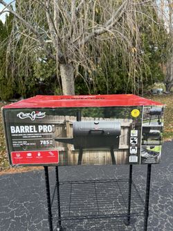 Char-Griller Barrel Charcoal Grill