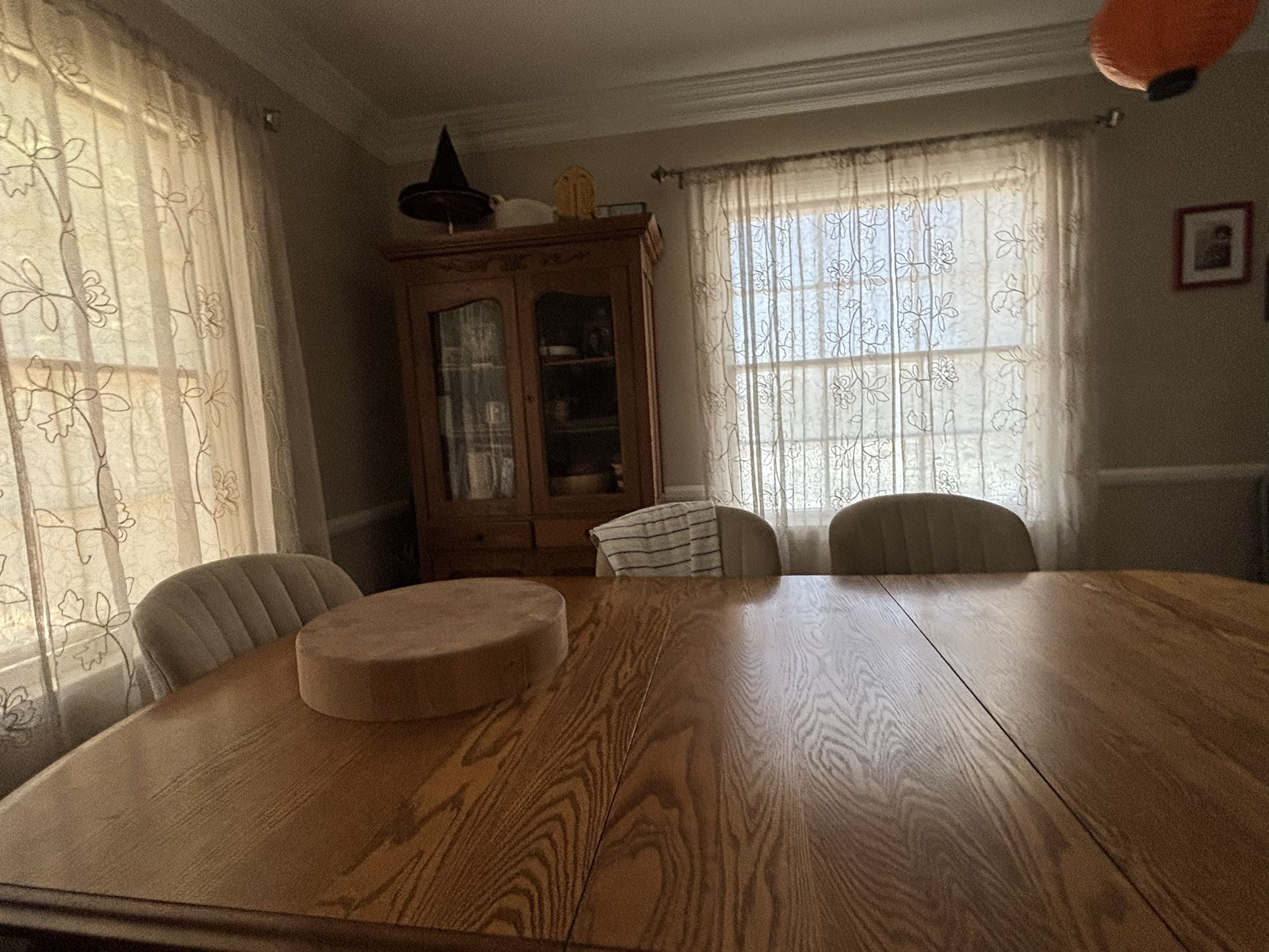 Wood Dining Table Antique