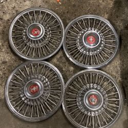 1965 to 1968 mustang spoke wire Factory Hubcaps