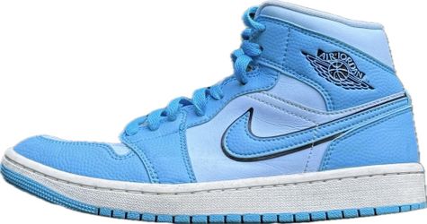 Baby blue air Jordan’s  6.5