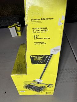 Ryobi Expand It Sweeper Attachment