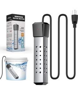 Portable Pool Heater, Immersion Water Heater for Pool, Submersible Hot Tub and Bathtub Heater, Quickly Heat 5 Gallons of Wa🆕✅Retails On Amazon $49.99