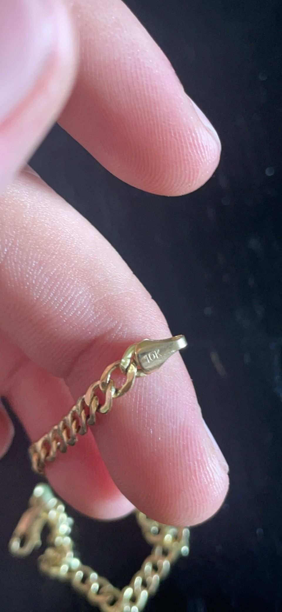 10k Gold Wrist Chain