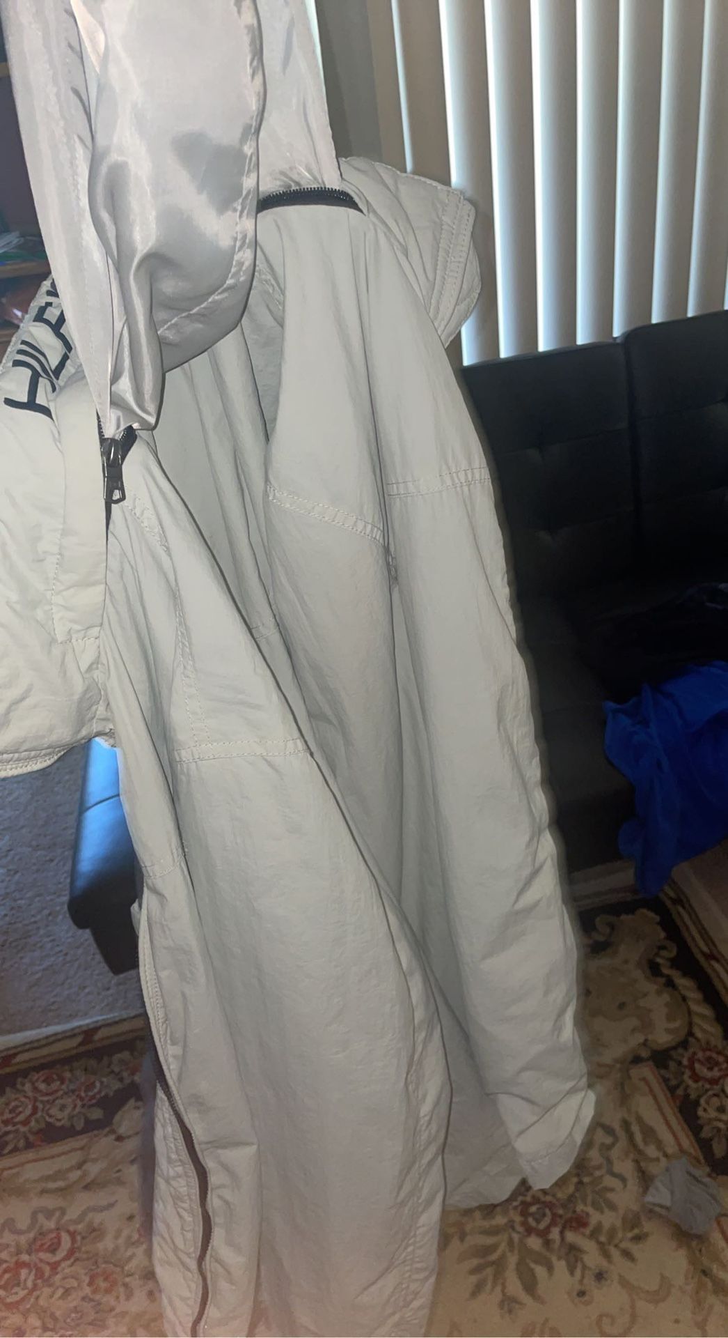 Tommy Hilfiger Vintage Rain Coat White Size L
