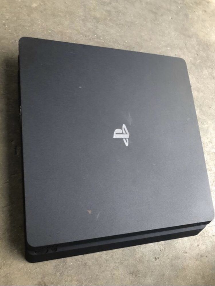 PS4 Slim 500GB No Cables No Controller Just The Console‼️