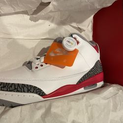 Jordan 3 Fire Red 