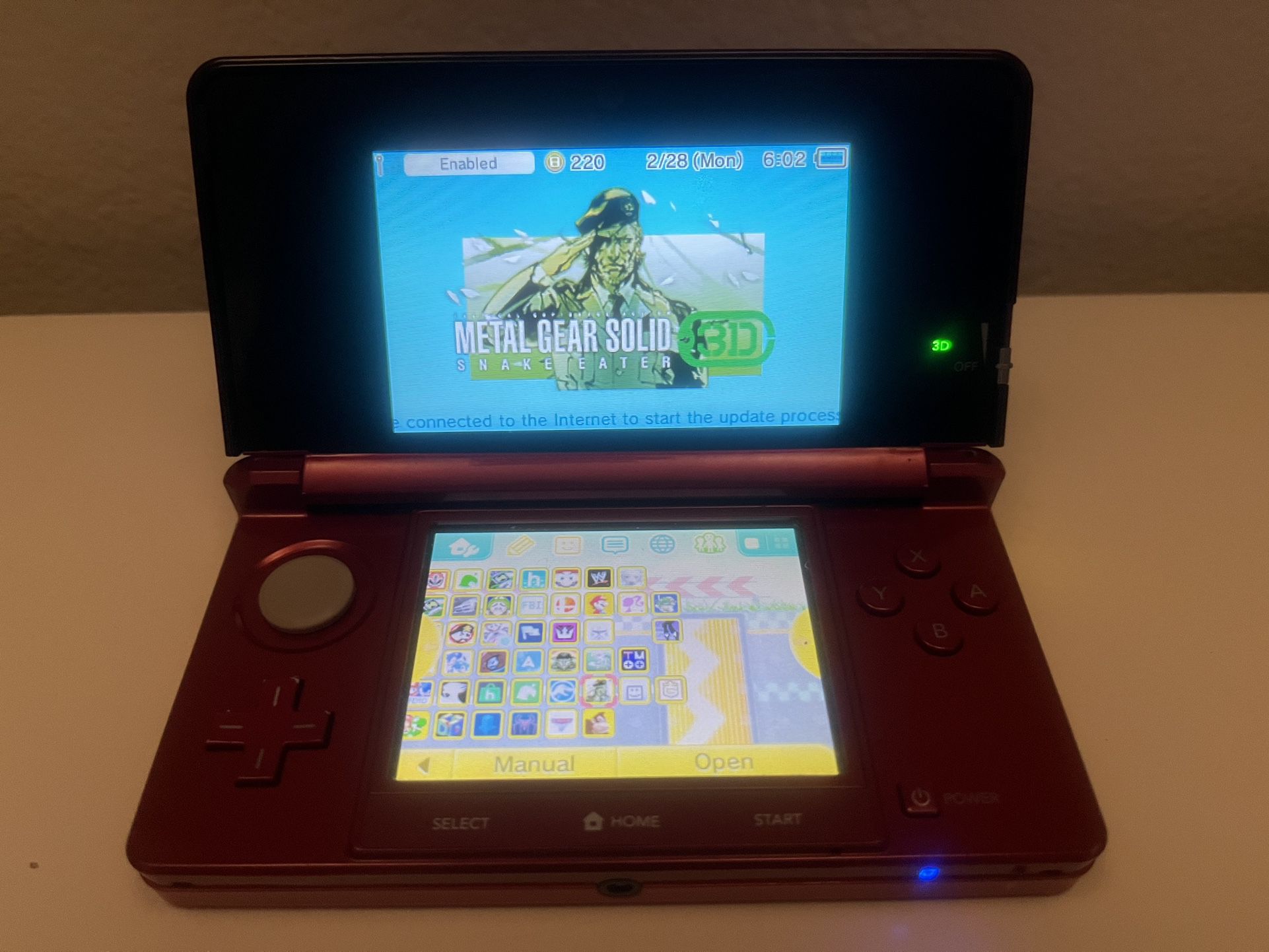 Nintendo 3DS Fire Red
