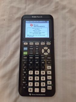 TI-84 Plus CE Graphing Calculator - Works Great