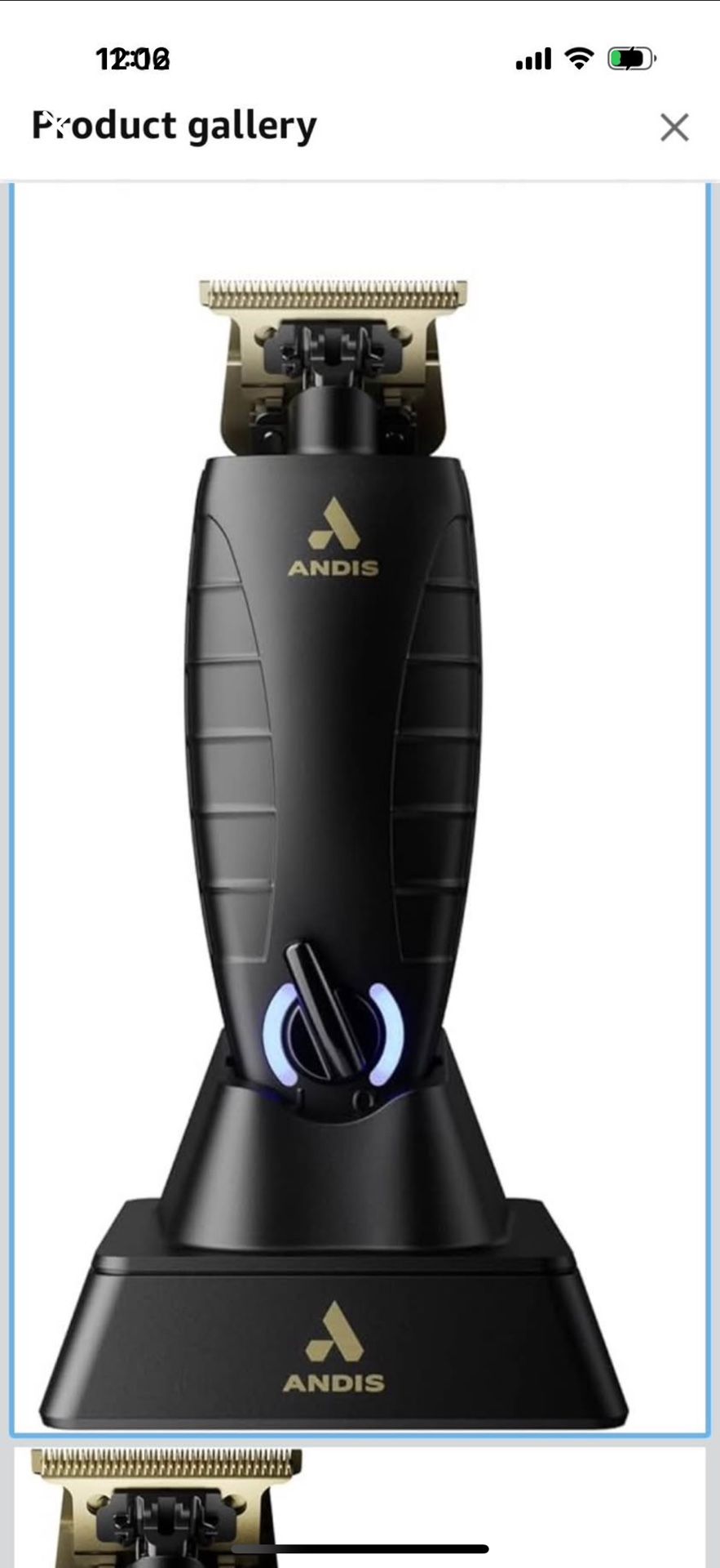 Andis 74150 GTX-EXO Professional Co/Cordless LitElectric Beard & Hair Trimmer with