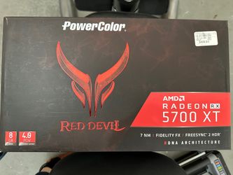 Radeon 5700xt 8gb DDR