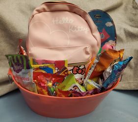 Hello Kitty Easter Basket Backpack 🎒 