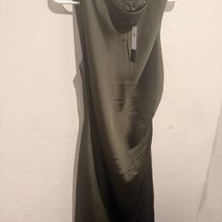 Bannana Republic Olive Green Dress