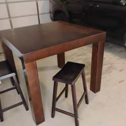 Table Two Chairs