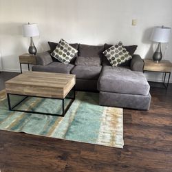 Grey Couch Set
