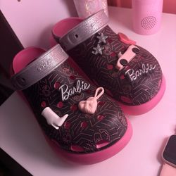 Barbie Crocs Women Size 9 Men Size 7