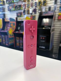 Nintendo Motion Plus Controller Pink RVL-036 Wii Remote