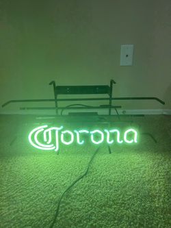 Corona neon light