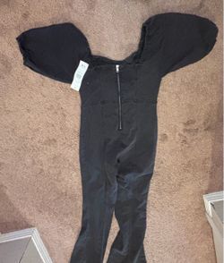Black denim jumper