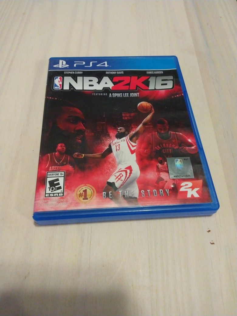 NBA 2K16 James Harden PS4 