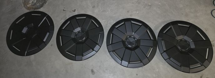 Set of four Tesla Cybertruck core wheel covers