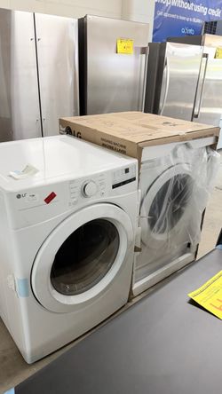 LG Front Load Washing Machine White