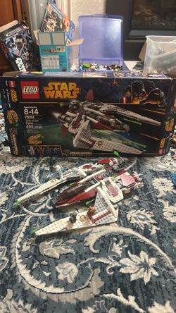 Jedi scout fighter -Full Set w/ Minifigures