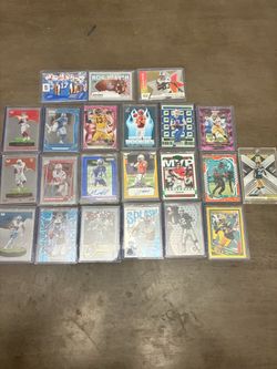 Misc football cards