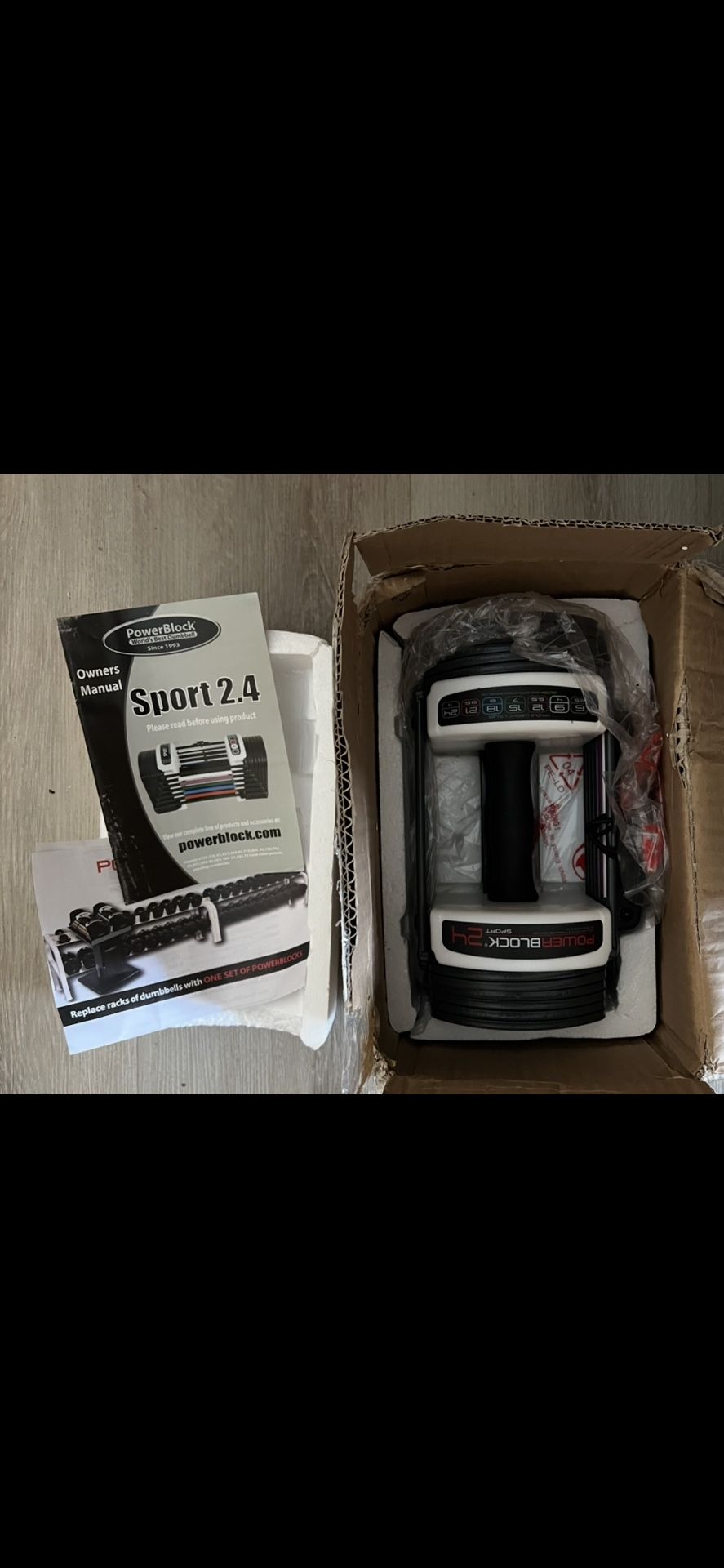 POWERBLOCK SPORT 24 - SET OF 2 - NEW NEVERPAYRETAIL $500 OURS $360