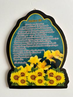 Salmo 23 Spanish Psalm 23 Wall Plaque