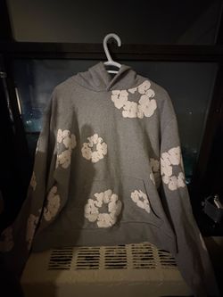 denim tears hoodie grey
