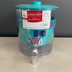 1.5 Gallon Acrylic Beverage Dispenser