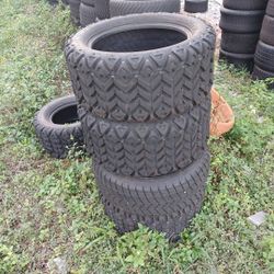 Used Golf Cart Tires. Please See Full Description Below. 