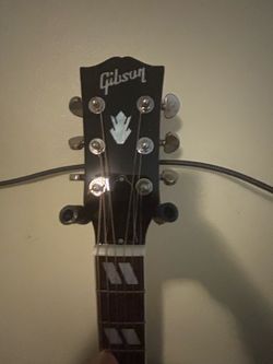 Beautiful acoustic electric guitar