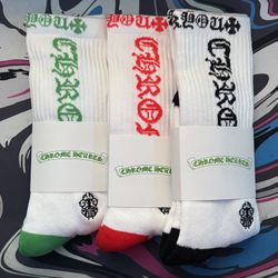 Chrome Hearts Multi Color Socks
