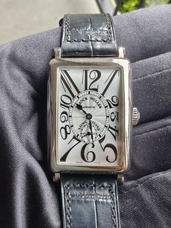 Franck Muller Long Island White Gold 