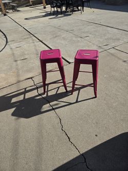 2 Stools Used