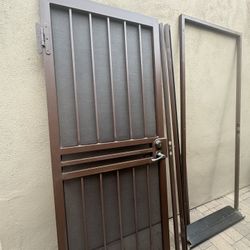 Custom Security Screen Door 32” x 80”